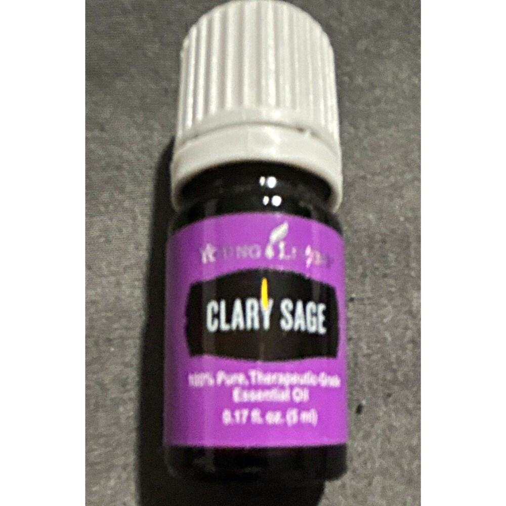 Young Living Clary Sage Essential Oil, 5 mL (0.17 fl oz) Bottle, MPN 3530